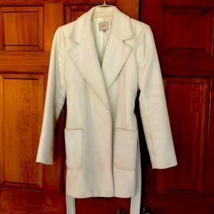 Loft winter white coat!